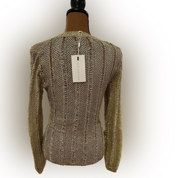 Endless Rose Gold Crew Neck Sweater - NWT - Picture 3 of 4